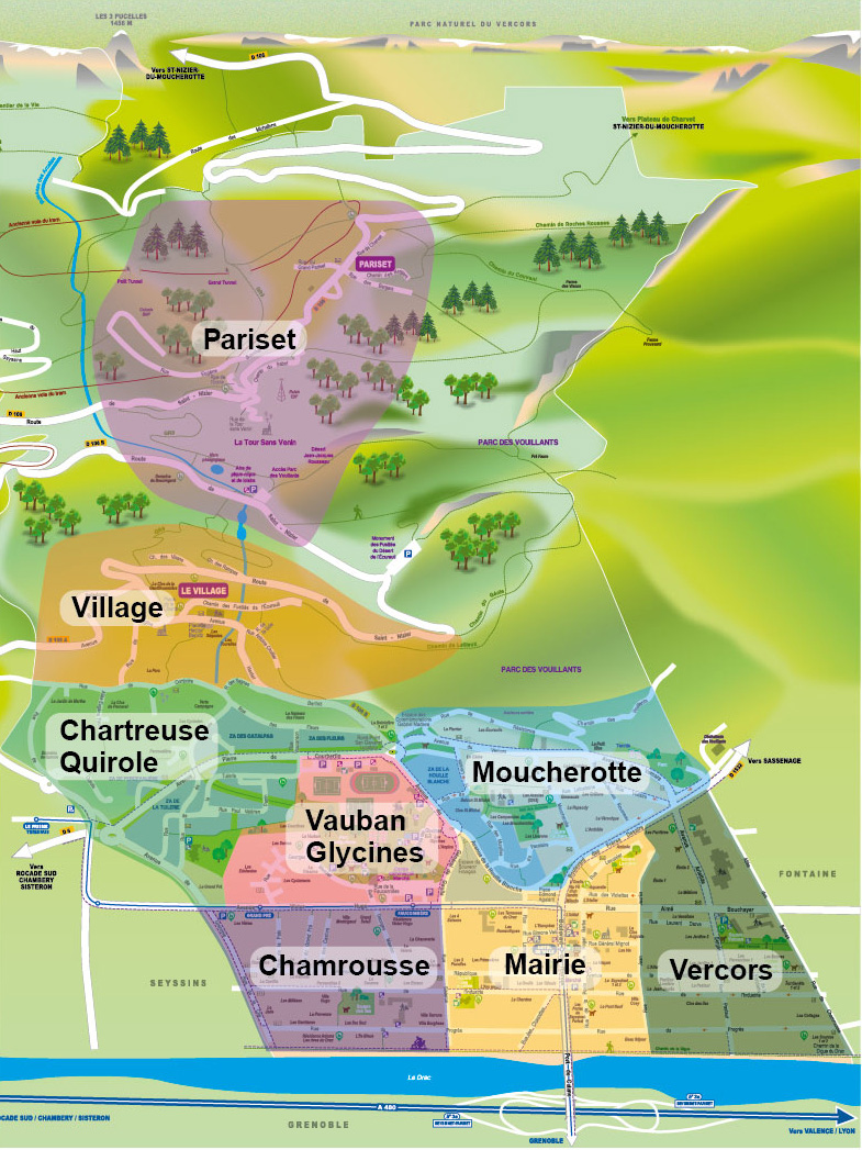 Carte des rencontres de quartier