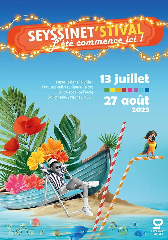 Couverture de la programmation du Seyssinet'stival 2025