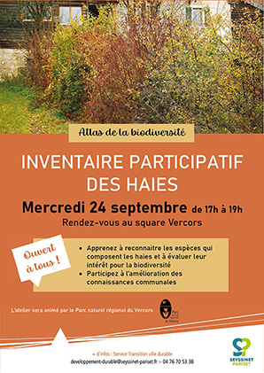 Affiche haie Affiche