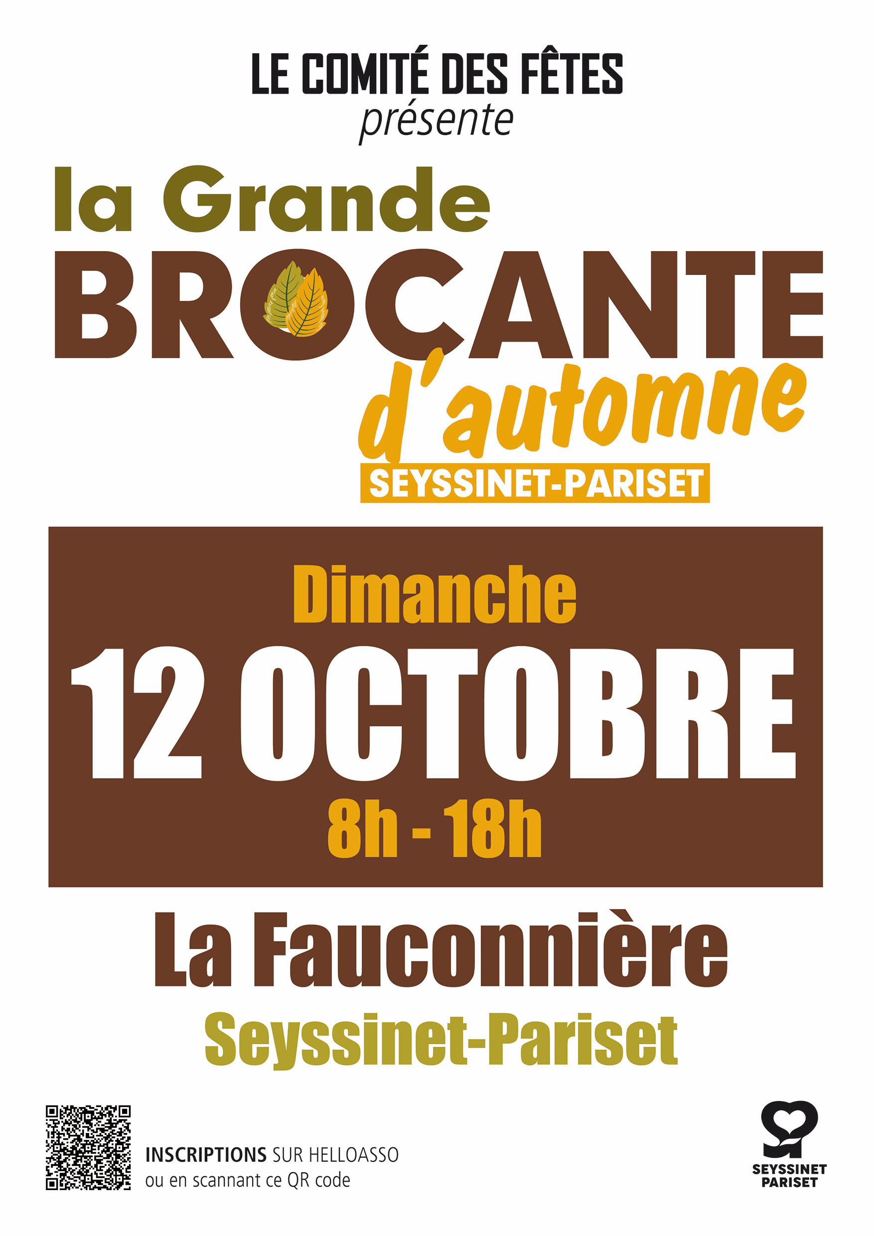 Affiche de la brocante