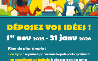 Budget participatif 2026 : Dépôt d&rsquo;idées