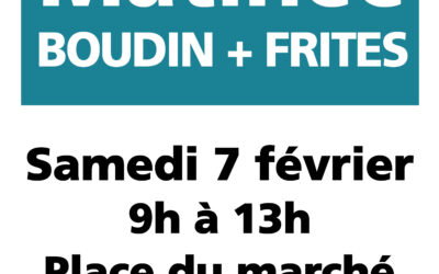 Matinée Boudin et frites