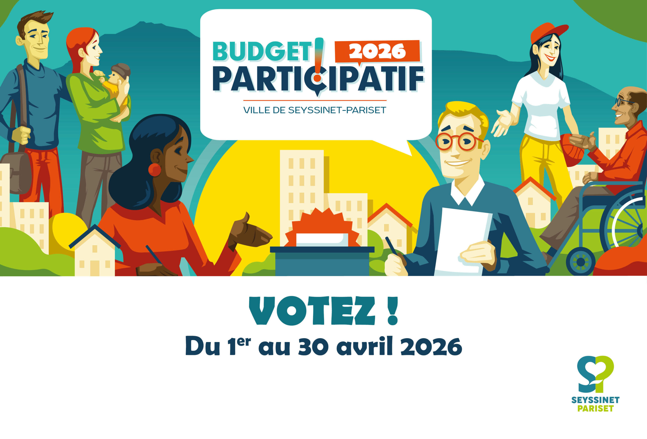 Votez pour les projets du Budget participatif 2026